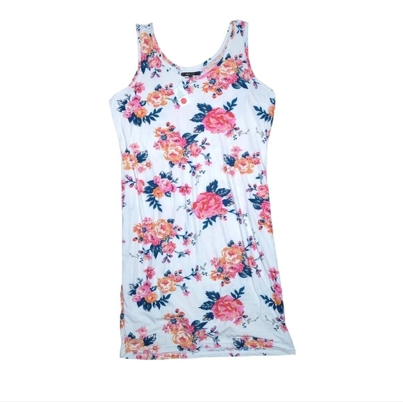 NWT New Look Floral Bodycon Dress Size 3X - Picture 1 of 5